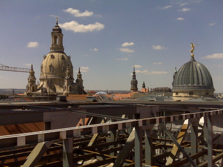 Lilienblum | Vermessung | Dresden | Albertinum | Stahlfachwerkkonstruktion